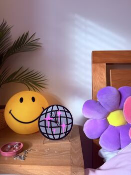 Disco Ball Table Decorative Clock Silent Movement, 2 of 7