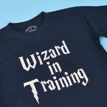 'Wizard In Training' Kids T Shirt, 2 of 3