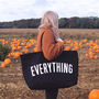 'Everything' Black Really Big Bag, thumbnail 7 of 8