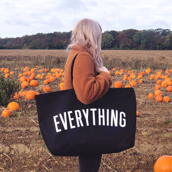 'Everything' Black Really Big Bag, 7 of 8