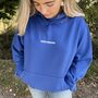 Dog Person Hoody With Printed Dog Quote On The Back, thumbnail 2 of 8