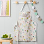 Children's Personalised Floral Apron, thumbnail 1 of 4