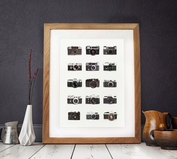 Classic Cameras Personalised Print, 2 of 5