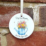 Personalised Mother's Day Floral Ceramic Decoration, thumbnail 4 of 7