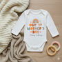 Personalised Our First Mother's Day Bodysuit / Babygrow Boho, thumbnail 2 of 6