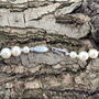 Vintage 24 Inch 7mm Faux Pearl Necklace / Silver Clasp, thumbnail 4 of 5