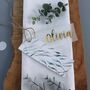 Personalised Metallic Vellum Botanical Place Setting, thumbnail 4 of 4