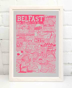 Belfast Landmarks Print, 10 of 10