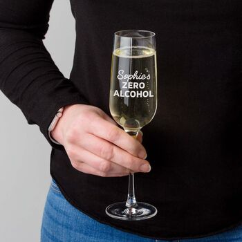 Personalised Engraved Flute, Custom Cocktail Glass Gift For Friends, 9 of 10
