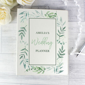 Personalised Botanical Wedding Planner, 5 of 12