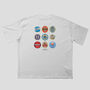 Man City Beer Mats Oversized T Shirt, thumbnail 2 of 10