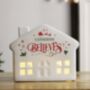 Personalised Christmas LED House, thumbnail 2 of 4