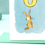 Rabbit Sixth Birthday Card, thumbnail 2 of 7