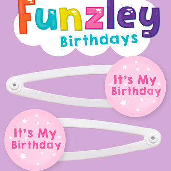 It's My Birthday Hair Clips, 3 of 4