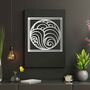Abstract Wooden Sea Swirl Wall Sculpture Art Gift For Home Or Office, thumbnail 6 of 9