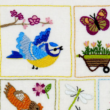 Spring Splendour Hand Embroidery Kit, 6 of 12