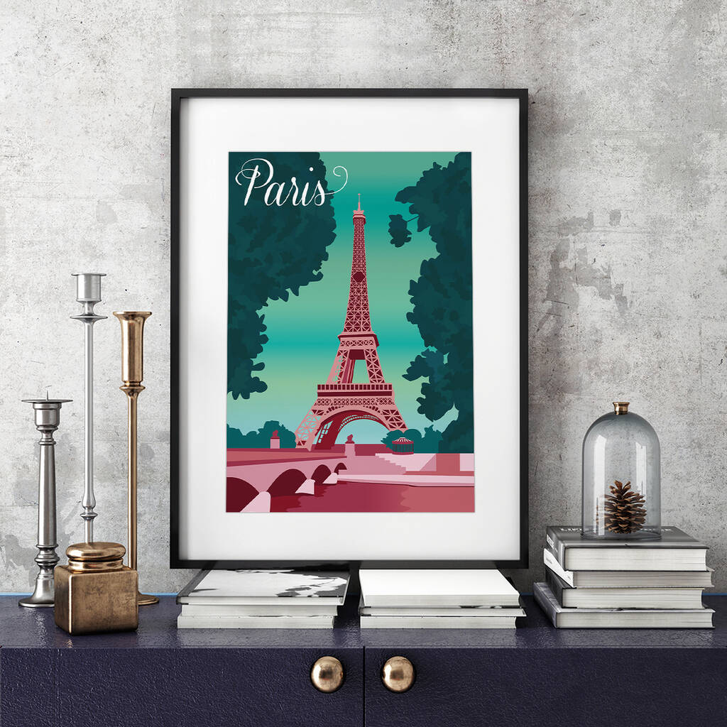 Paris Art Print By Heyday Designs