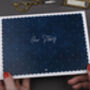 Blue Polka Dots 'Our Love Story' Book, thumbnail 1 of 9