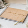 Wedding Guest Book Alternative Engraved, thumbnail 7 of 12