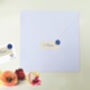 Nana Birthday Butterfly Blue Hydrangea Butterflies Card, thumbnail 3 of 12