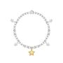 Thank You Teacher Gold Star Charm Bracelet In Flower Box, thumbnail 2 of 3