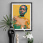 Colourful Portrait Art Print, thumbnail 1 of 12