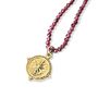 Personalised Gemstone Beaded Necklace And Gold Charms, thumbnail 4 of 6