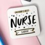 Personalised Best Nurse Mug Keyworker Gift, thumbnail 2 of 4