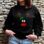 Christmas Reindeer Face Jumper, thumbnail 2 of 11