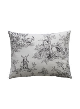 Vintage Mono Toile Scatter Cushion, 4 of 4