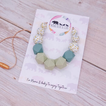 Teething And Breastfeeding Necklace, 6 of 8