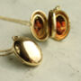 Gold Vermeil Oval Album Locket, thumbnail 1 of 8