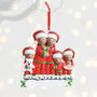 Personalised Christmas Family Decoration, thumbnail 6 of 7