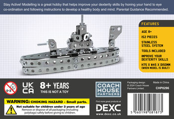 Make Your Own Battleship Mini Metal Construction Set, 6 of 6