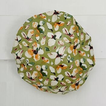 Waterproof Shower Cap In Magnolia Prints, 6 of 6