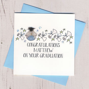 Personalised Graduation Congratulations Card, 3 of 3