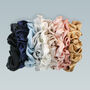 Large Mulberry Silk Hair Scrunchie, thumbnail 1 of 8