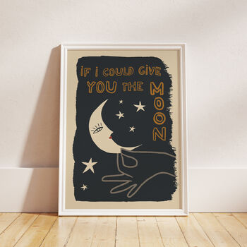 If I Could Give You The Moon Celestial Print, 9 of 10