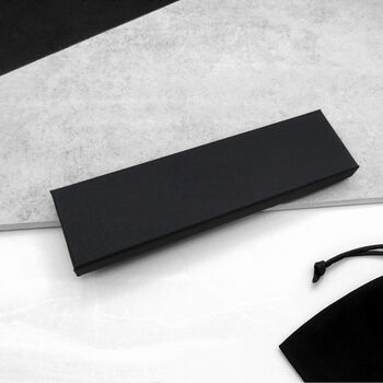 Handmade Personalised Thick Black Leather Belt Loop Keyring, 4 of 4