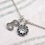 Sterling Silver Petals Necklace, thumbnail 3 of 6