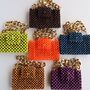 Beaded Purse With Chain Link Strap, thumbnail 1 of 12