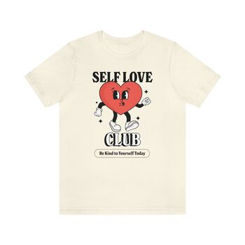 'Self Love Club' Retro Graphic Tshirt, 7 of 9