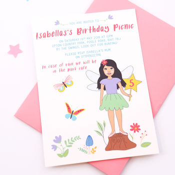 Personalised Fairy Thank You Note Cards, 3 of 4