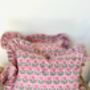 Boho Block Print Cushion, thumbnail 2 of 3