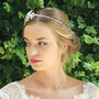 Silver Or Gold Plated Boho Fairytale Bridal Headband, thumbnail 6 of 12