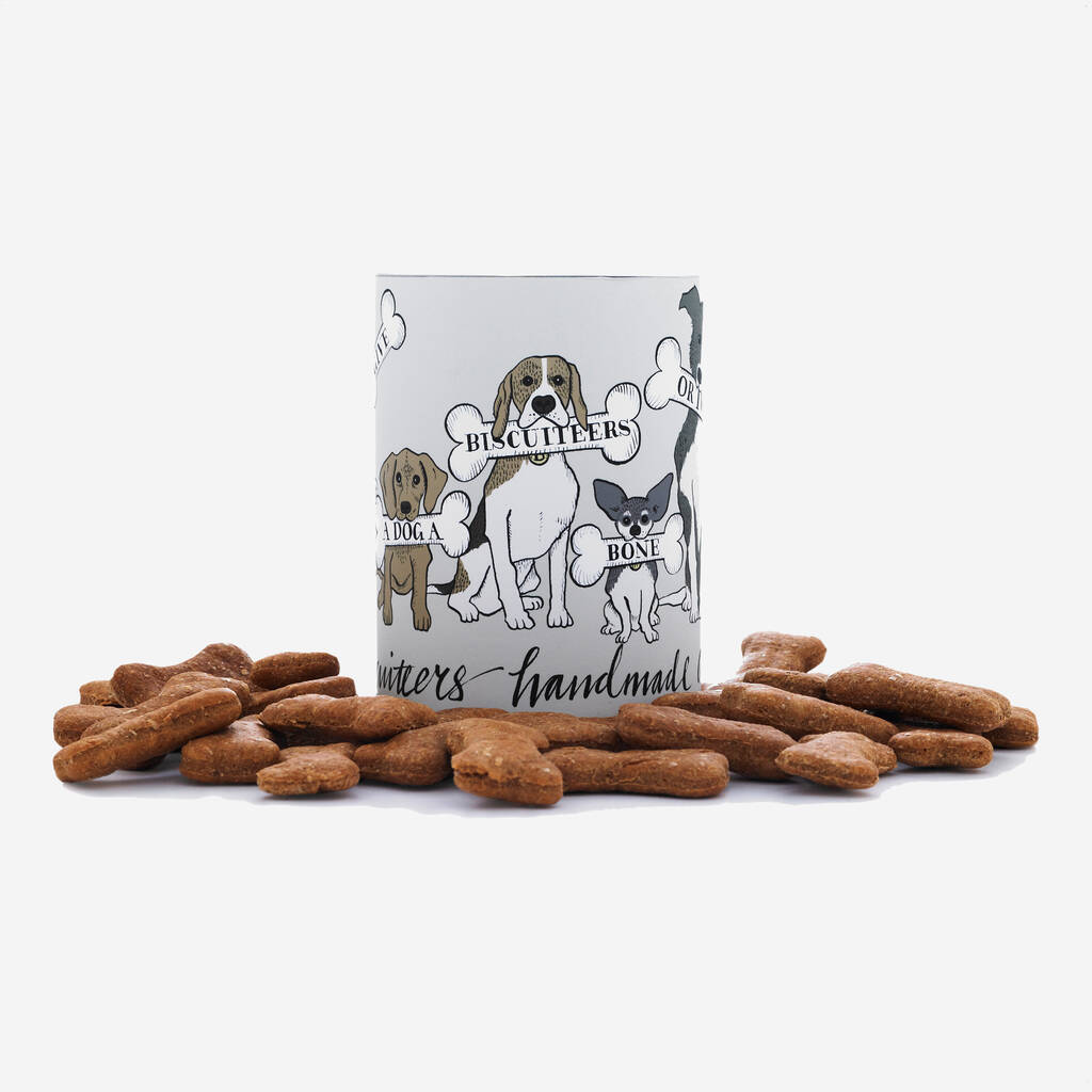 Biscuiteers Doggy Treats Carrot And Apple, 1 of 2