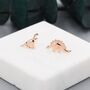 Sterling Silver Mismatched Dinosaur Stud Earrings, thumbnail 4 of 12