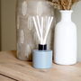 Personalised Matt Grey Diffuser Bottle And Reed Set, thumbnail 4 of 8