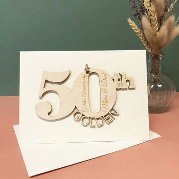 Personalised Wedding Anniversary Meaning Card, 4 of 12