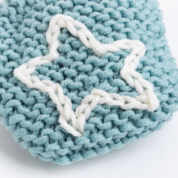 Personalised Baby Booties Merino Beginner Knitting Kit, 5 of 9